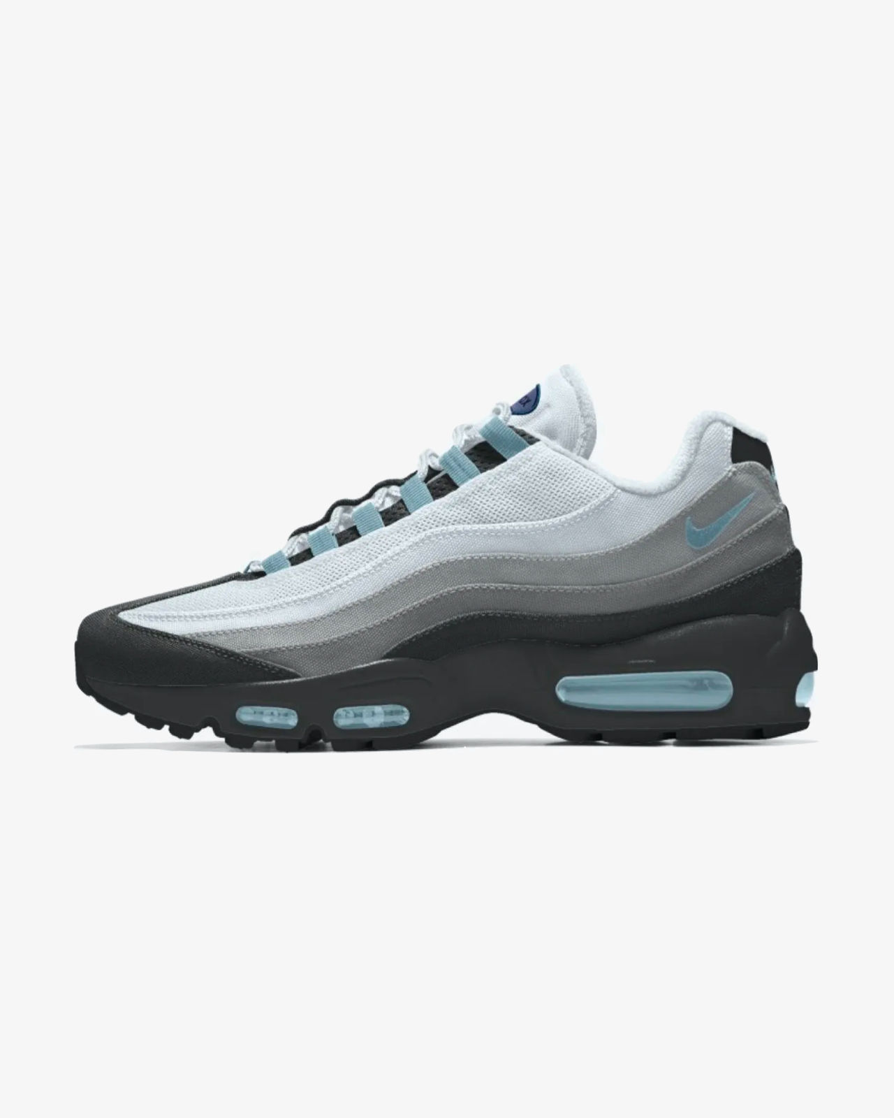 Nike Air Max 95 By You Grey Gradient